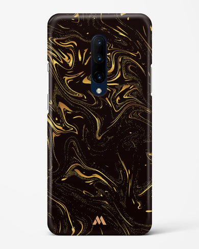 Black Gold Marble Hard Case Phone Cover (OnePlus)