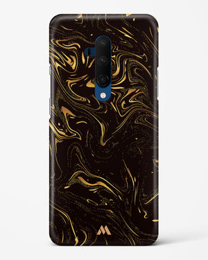 Black Gold Marble Hard Case Phone Cover-(OnePlus)