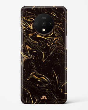 Black Gold Marble Hard Case Phone Cover-(OnePlus)