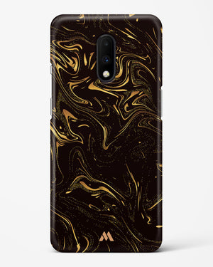 Black Gold Marble Hard Case Phone Cover (OnePlus)