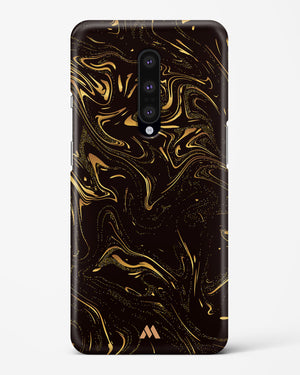 Black Gold Marble Hard Case Phone Cover-(OnePlus)