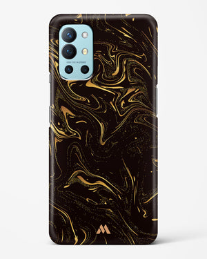 Black Gold Marble Hard Case Phone Cover-(OnePlus)