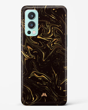 Black Gold Marble Hard Case Phone Cover (OnePlus)