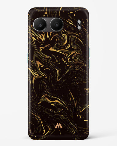 Black Gold Marble Hard Case Phone Cover (OnePlus)