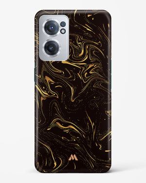 Black Gold Marble Hard Case Phone Cover (OnePlus)