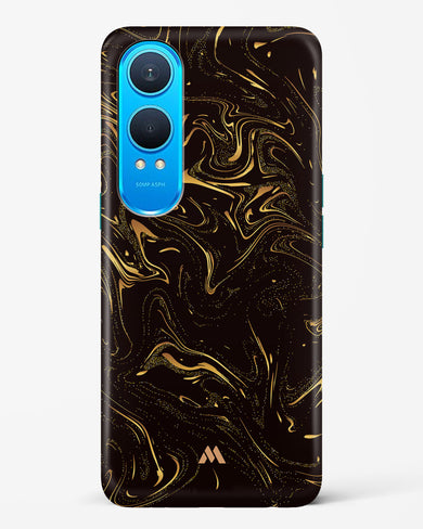 Black Gold Marble Hard Case Phone Cover (OnePlus)