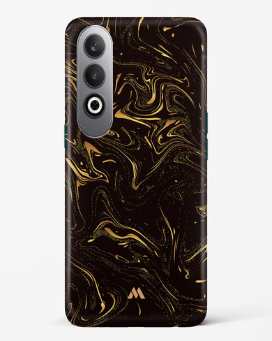 Black Gold Marble Hard Case Phone Cover (OnePlus)