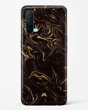 Black Gold Marble Hard Case Phone Cover-(OnePlus)
