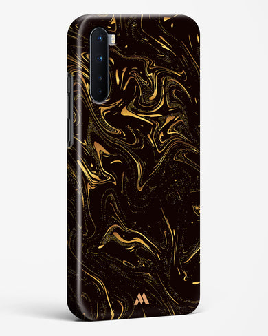 Black Gold Marble Hard Case Phone Cover (OnePlus)