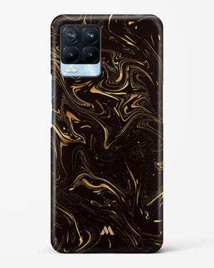 Black Gold Marble Hard Case Phone Cover (Realme)