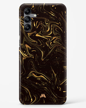 Black Gold Marble Hard Case Phone Cover (Samsung)
