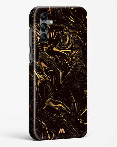 Black Gold Marble Hard Case Phone Cover (Samsung)