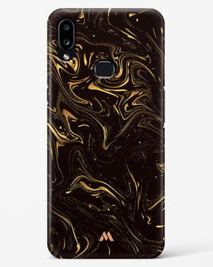 Black Gold Marble Hard Case Phone Cover-(Samsung)