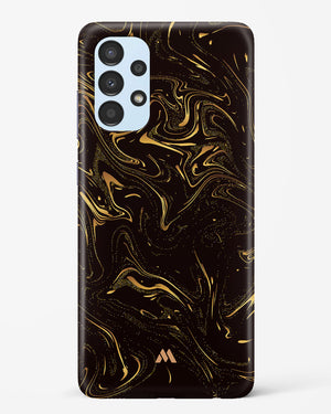 Black Gold Marble Hard Case Phone Cover (Samsung)