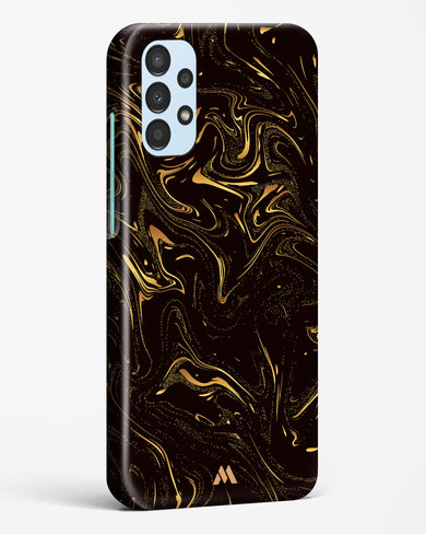 Black Gold Marble Hard Case Phone Cover (Samsung)