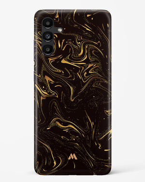 Black Gold Marble Hard Case Phone Cover (Samsung)