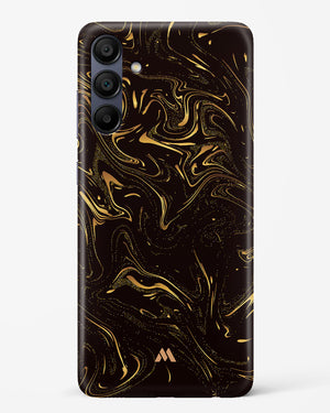 Black Gold Marble Hard Case Phone Cover (Samsung)