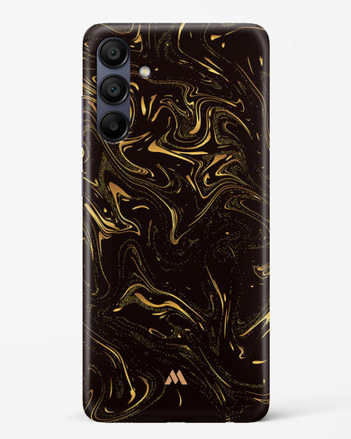 Black Gold Marble Hard Case Phone Cover (Samsung)