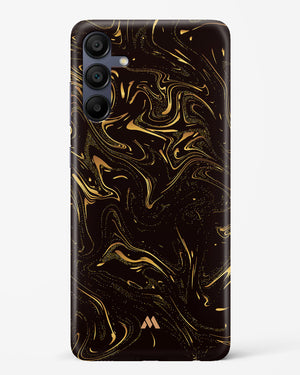 Black Gold Marble Hard Case Phone Cover (Samsung)
