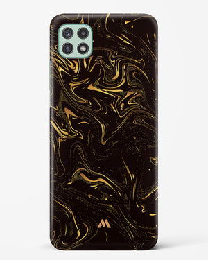 Black Gold Marble Hard Case Phone Cover-(Samsung)