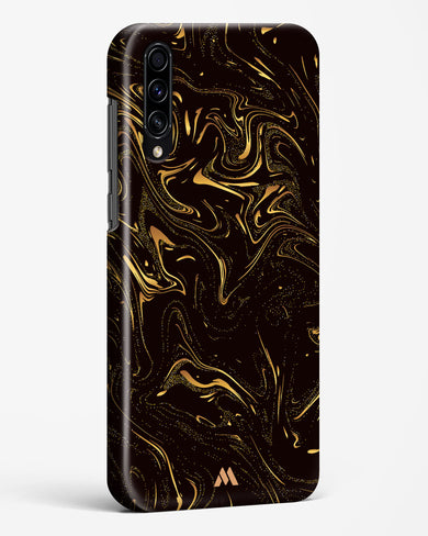 Black Gold Marble Hard Case Phone Cover (Samsung)