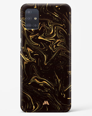 Black Gold Marble Hard Case Phone Cover (Samsung)