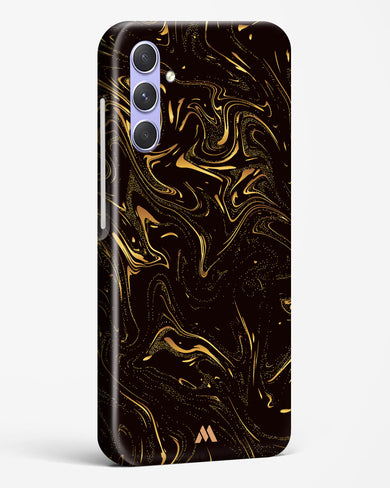 Black Gold Marble Hard Case Phone Cover (Samsung)