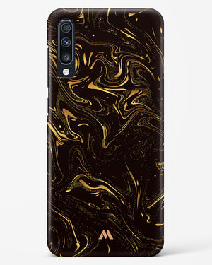 Black Gold Marble Hard Case Phone Cover (Samsung)