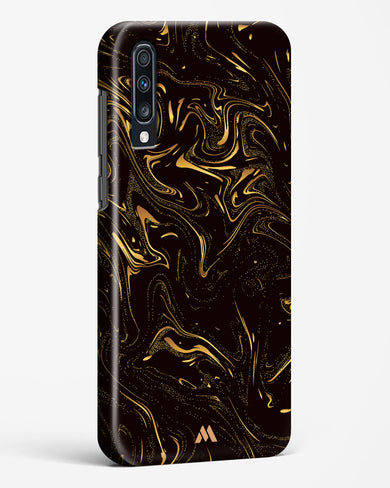 Black Gold Marble Hard Case Phone Cover (Samsung)
