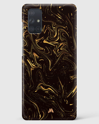 Black Gold Marble Hard Case Phone Cover (Samsung)