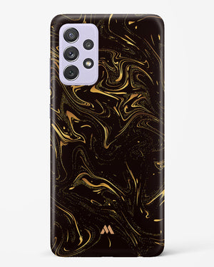 Black Gold Marble Hard Case Phone Cover (Samsung)