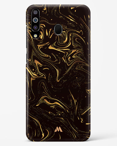 Black Gold Marble Hard Case Phone Cover (Samsung)