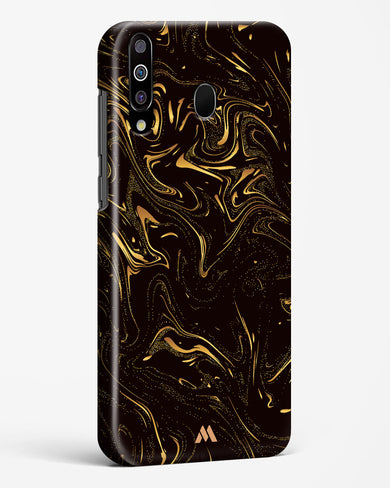 Black Gold Marble Hard Case Phone Cover (Samsung)