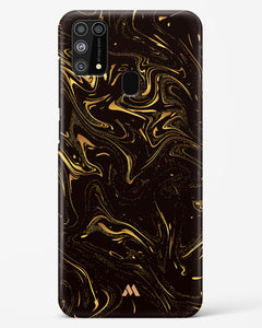 Black Gold Marble Hard Case Phone Cover (Samsung)