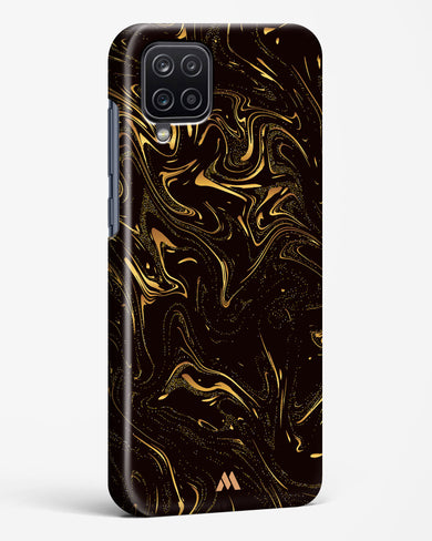 Black Gold Marble Hard Case Phone Cover-(Samsung)