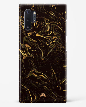 Black Gold Marble Hard Case Phone Cover (Samsung)