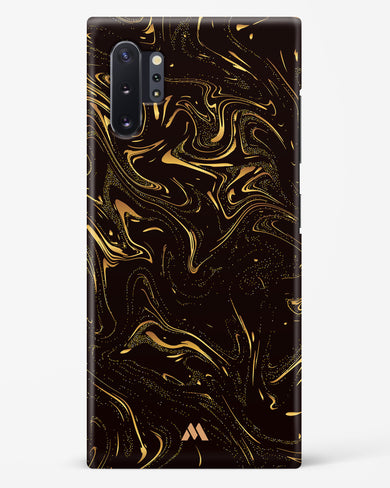 Black Gold Marble Hard Case Phone Cover (Samsung)