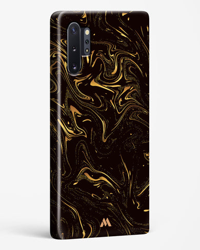 Black Gold Marble Hard Case Phone Cover (Samsung)