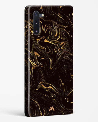 Black Gold Marble Hard Case Phone Cover (Samsung)