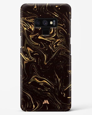 Black Gold Marble Hard Case Phone Cover (Samsung)