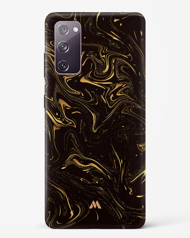 Black Gold Marble Hard Case Phone Cover (Samsung)