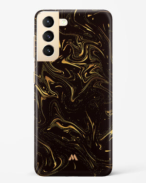 Black Gold Marble Hard Case Phone Cover (Samsung)