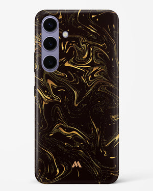Black Gold Marble Hard Case Phone Cover (Samsung)