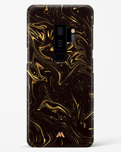 Black Gold Marble Hard Case Phone Cover (Samsung)