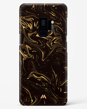 Black Gold Marble Hard Case Phone Cover (Samsung)