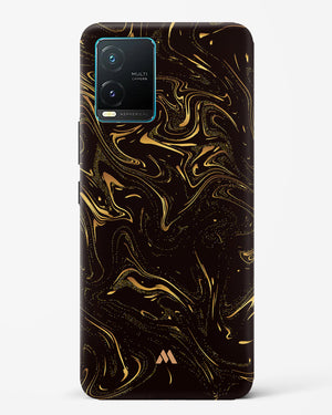 Black Gold Marble Hard Case Phone Cover (Vivo)