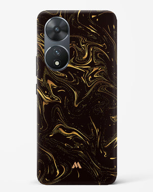 Black Gold Marble Hard Case Phone Cover (Vivo)