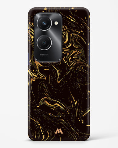 Black Gold Marble Hard Case Phone Cover (Vivo)