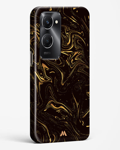 Black Gold Marble Hard Case Phone Cover (Vivo)