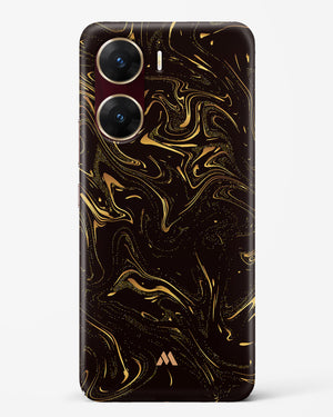 Black Gold Marble Hard Case Phone Cover (Vivo)